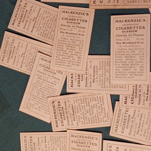 Mackenzie's cigarettes- Victorian Art Pictures - Picture 11 of 12